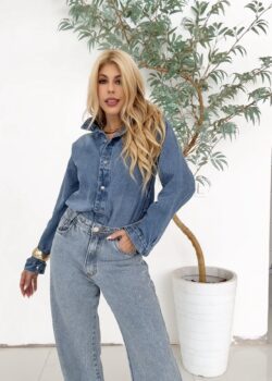 Jaqueta/Camisa Jeans